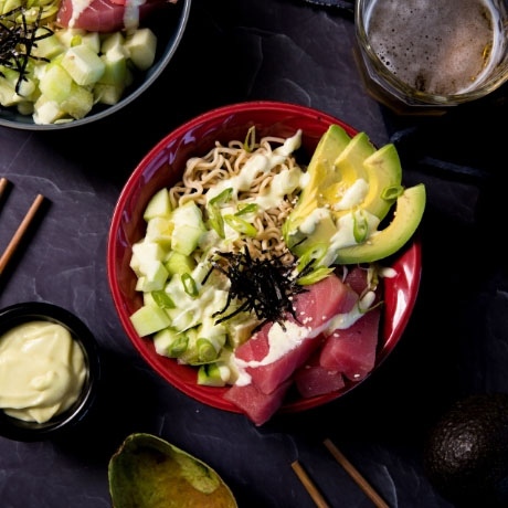 Ramen Sushi Bowls
